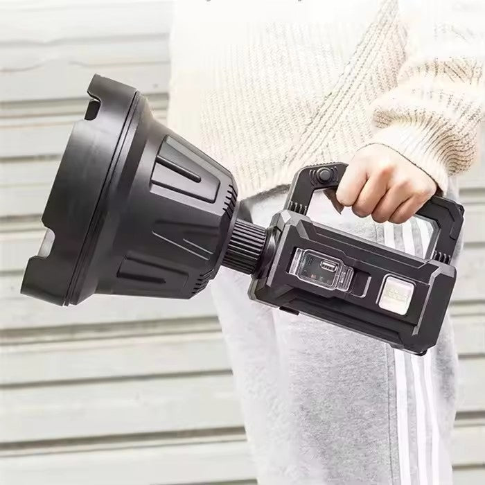 Lanternă LED Profesională cu Încărcare Solară, USB, Trepied și Powerbank, A-145-9