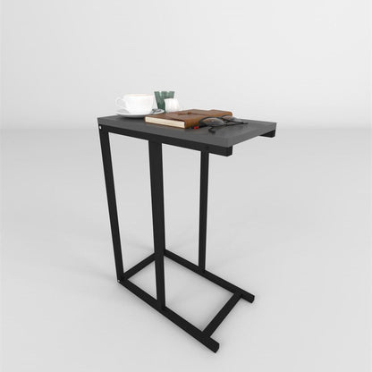 Masuta laterala din metal 45 x 25 cm cadru metalic — Confort Practic Pentru Casa Ta