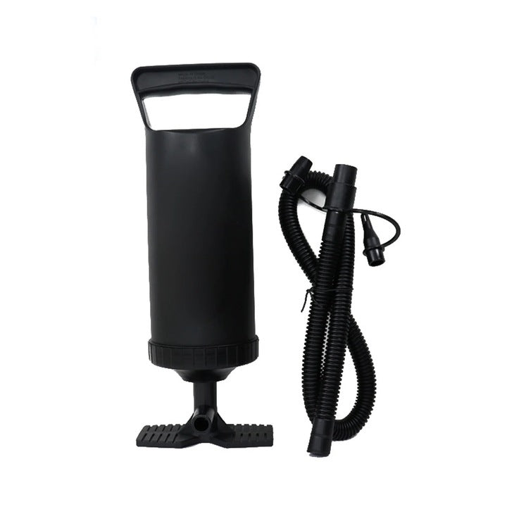 Set Piscină Gonflabilă 1.8 m + Pompă Manuală + Colac, pentru Familie