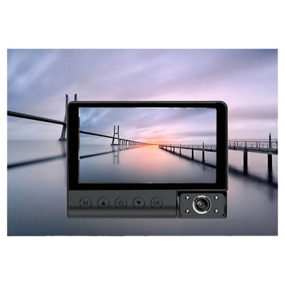 Camera Auto cu Oglinda Retrovizoare 3-in-1 – Ecran 4 inch — Control și Siguranță Zi de Zi