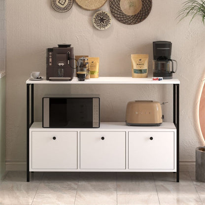Consola cu usa rabatabila masa hol 100 x 80 cm — Confort Practic Pentru Casa Ta