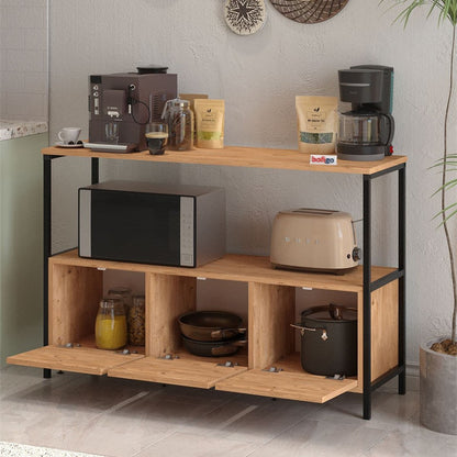 Consola cu usa rabatabila masa hol 100 x 80 cm — Confort Practic Pentru Casa Ta