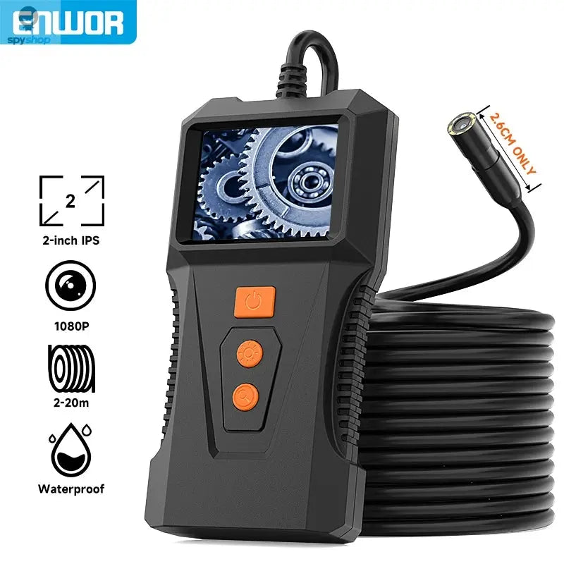 Endoscop multifunctional 1080P eran 2 inch camera HD cu cablu — Utilitate Smart Zi de Zi