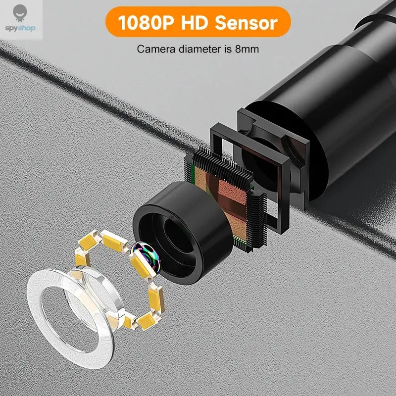 Endoscop multifunctional 1080P eran 2 inch camera HD cu cablu — Utilitate Smart Zi de Zi