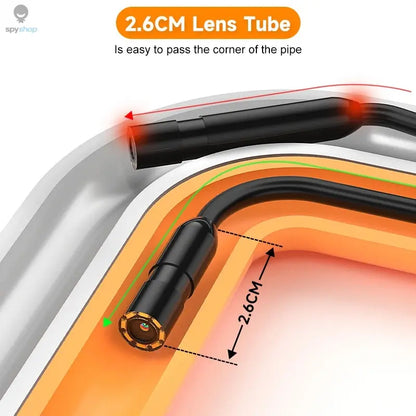 Endoscop multifunctional 1080P eran 2 inch camera HD cu cablu — Utilitate Smart Zi de Zi