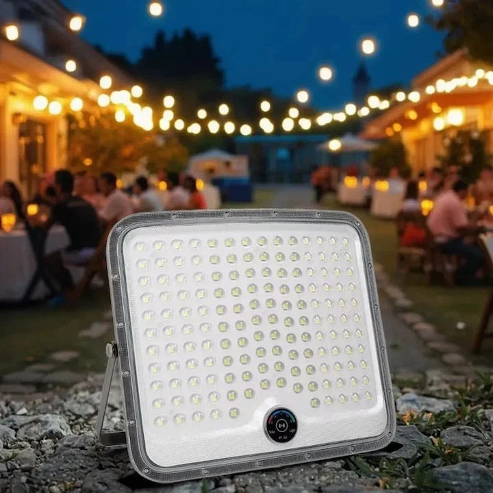Proiector LED cu Incarcare Solara, 600W, Panou Separat, A-153-6