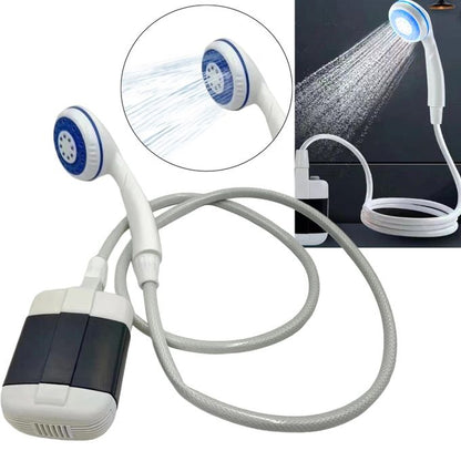 Dus portabil de camping cu robinet incorporat USB pentru interior/exterior — Mai Mult Confort