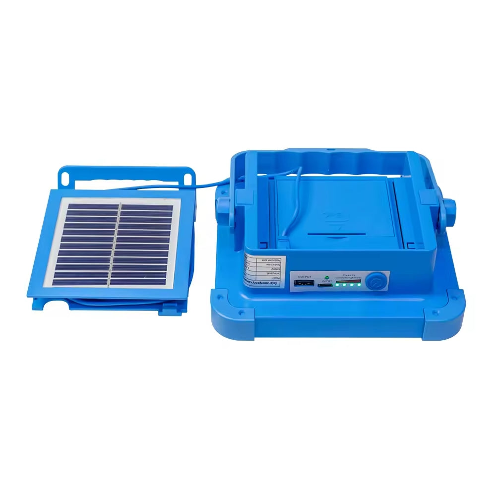 Proiector LED cu Panou Solar, 100W, pentru Exterior, A-119-83