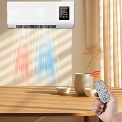 Mini Aer Conditionat de Perete cu Ventilator si Telecomanda, A-156-9