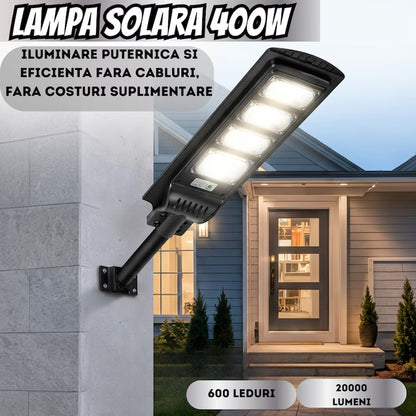 Lampa Solara Stradala cu Senzor de Miscare si Suport de Prindere, A-147-12