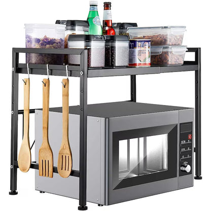 Suport Extensibil pentru Cuptor cu Microunde, 2 Niveluri, Reglabil, A-177-4