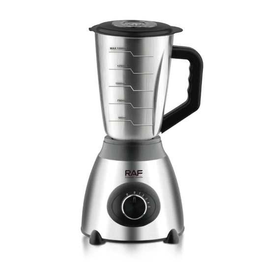 Blender Electric 3-in-1, 1000W, 1.5L, 6 Lame Inox și Râșniță, M-124
