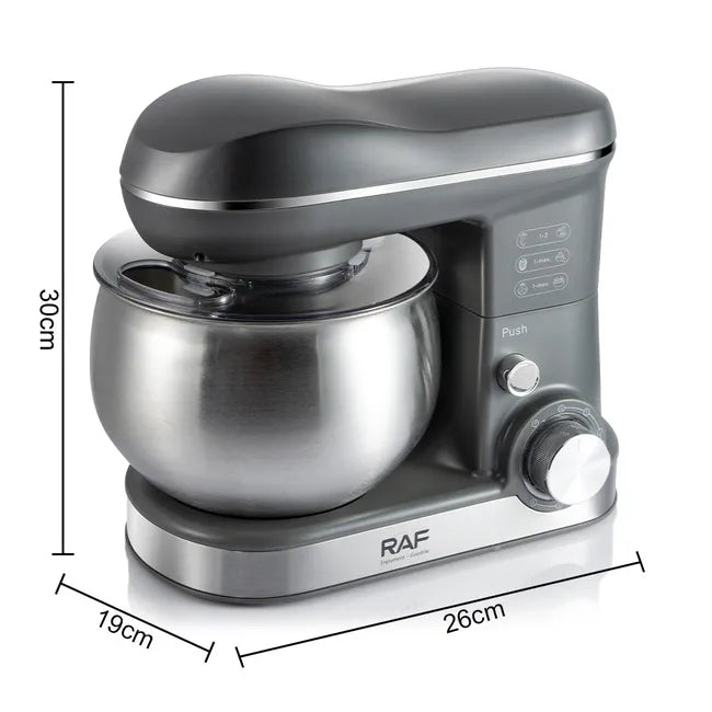 Mixer cu Bol 3-in-1, 1600W, 4L, Putere Mare pentru Aluat, M-145