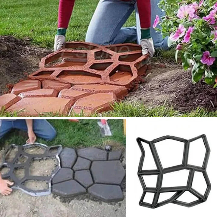 Matrita pentru Pavaj de Gradina 35x35 cm, Turnare Alei din Beton, M-116