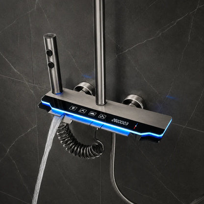 Coloana de Dus cu Lumini LED si Afisaj de Temperatura, A-175-3