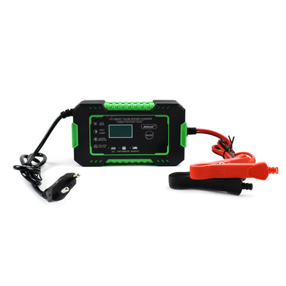 Redresor digital pentru baterie auto/moto 12V — Confort și Siguranță la Drum