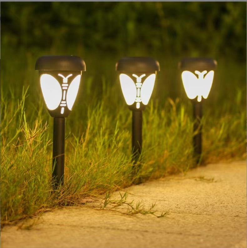 Set 2 lampi solare LED pentru exterior sub forma de — Ambient Modern Pentru Acasă