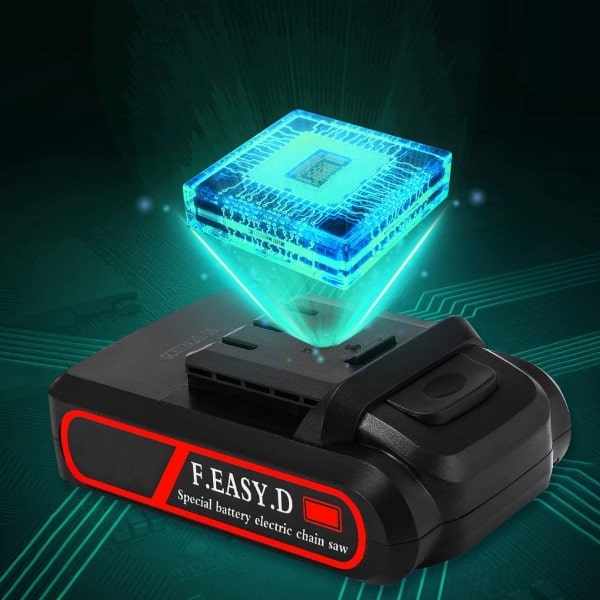 Mini fierastrau electric cu lant 4 inch si acumulator 36V