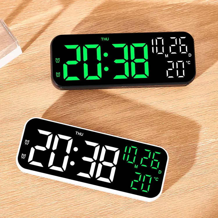 Ceas digital de perete cu afisaj LED — Utilitate Smart Zi de Zi