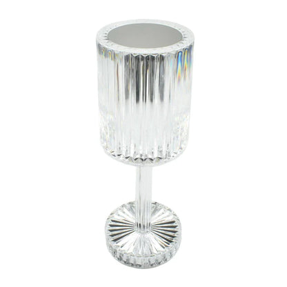 Lampa de masa wireless din cristal acrilic cu touch si — Ambient Modern Pentru Acasă