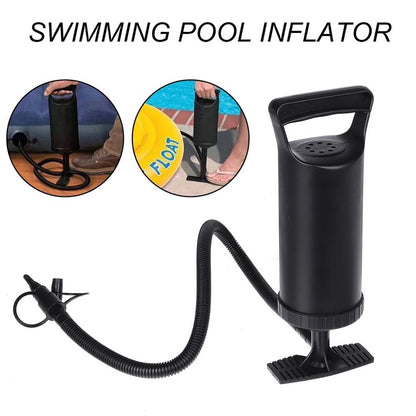 Pompă Manuală pentru Umflat Piscine, Colace și Saltele Gonflabile