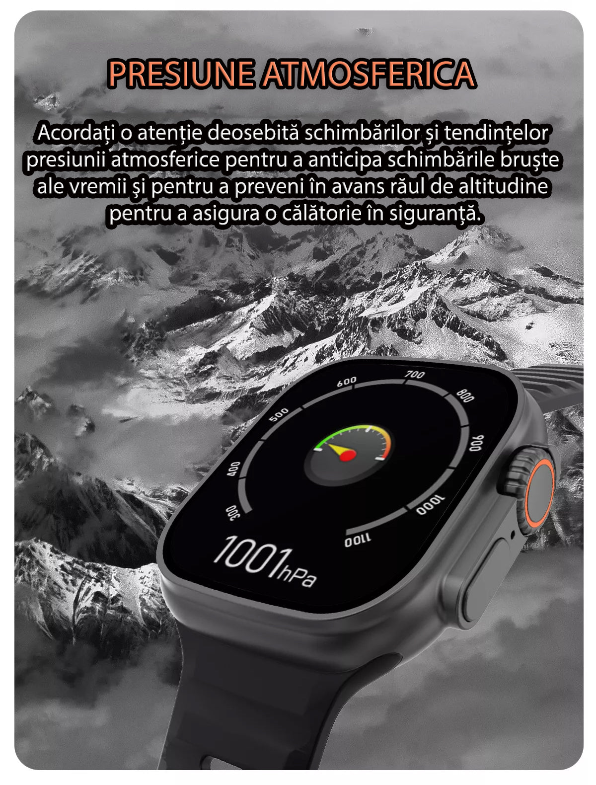 Ceas Smartwatch 8 Ultra Watch apel Bluetooth — Utilitate Smart Zi de Zi