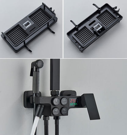 Coloana dus cu afisaj LCD — Confort Practic Pentru Casa Ta