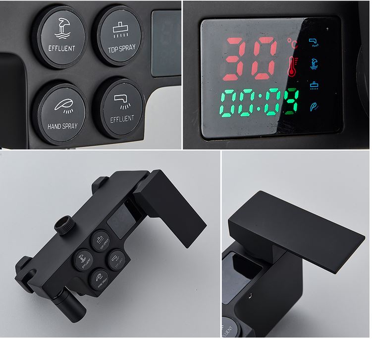 Coloana dus cu afisaj LCD — Confort Practic Pentru Casa Ta