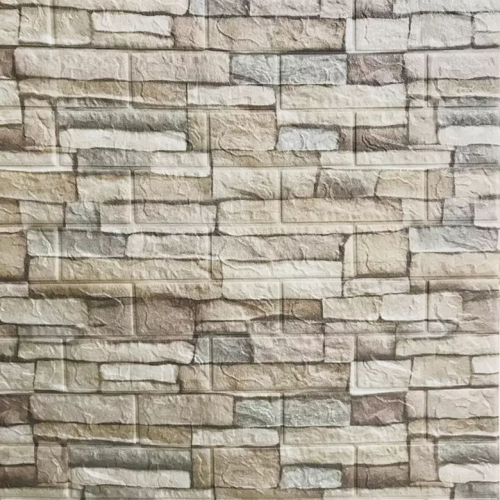 Set 10 x Tapet 3D caramizi retro 70 x 77 — Confort Practic Pentru Casa Ta