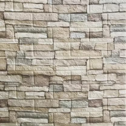 Set 10 x Tapet 3D caramizi retro 70 x 77 — Confort Practic Pentru Casa Ta