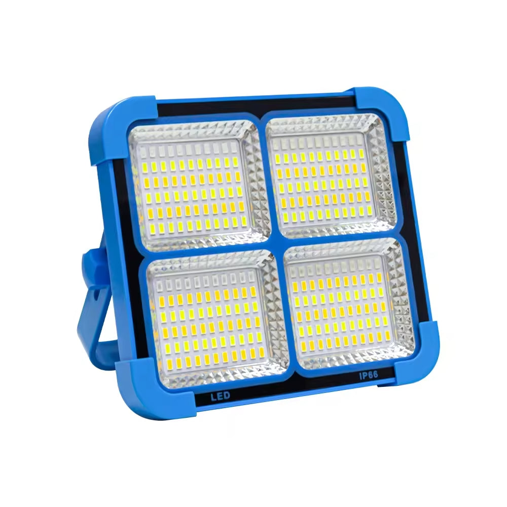 Proiector LED cu Panou Solar, 100W, pentru Exterior, A-119-83