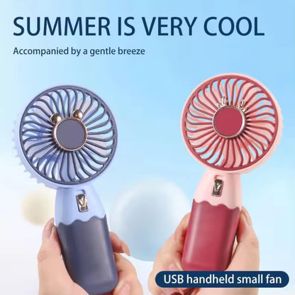 Mini Ventilator Portabil de Mana, Reincarcabil USB cu Acumulator, A-166-11