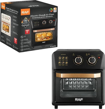 Cuptor Electric cu Friteuză Aer Cald 2-in-1, 12L, pentru Bucătărie, M-133