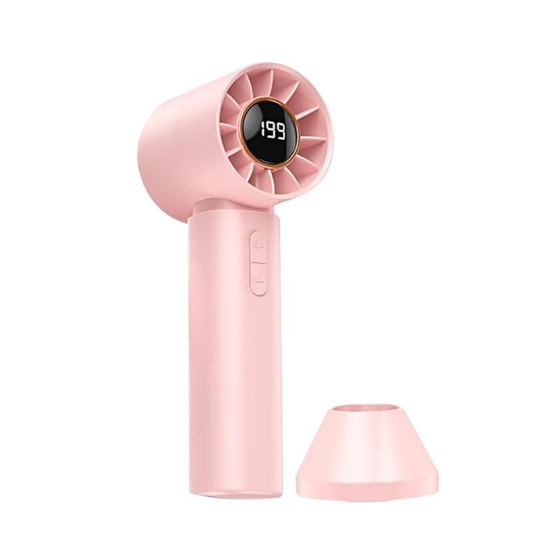 Ventilator de Mana fara Elice Turbo, Afisaj LED, Incarcare Type-C, A-170-3