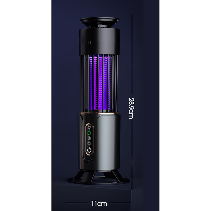 Lampa Anti-Tantari cu 3 Temporizatoare si Iluminare, A-164-10