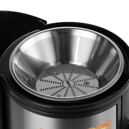 Storător de Fructe și Legume cu Sită din Inox, Suc Proaspăt Rapid, M-128