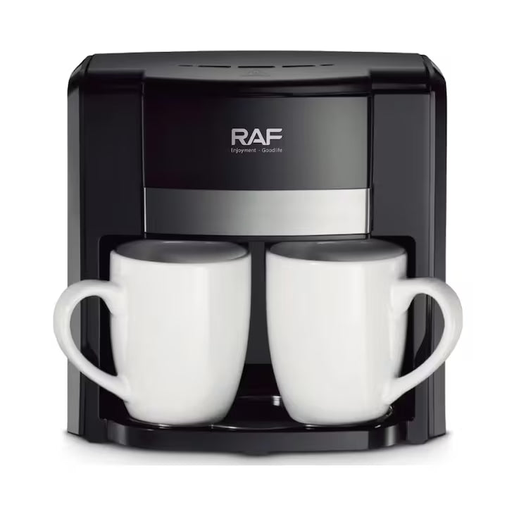 Aparat de Cafea Compact pentru 2 Cești, 420 ml, pentru Casă și Birou, M-138