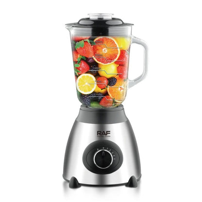 Blender Electric 3-in-1, 1000W, 1.5L, 6 Lame Inox și Râșniță, M-124