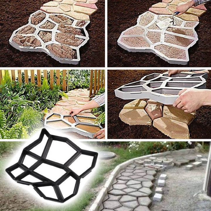 Matrita pentru Pavaj de Gradina 35x35 cm, Turnare Alei din Beton, M-116