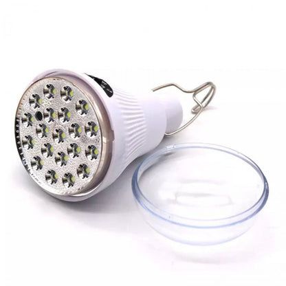 Bec Solar Portabil cu Incarcare Solara si Carlig, Lumina LED pentru Exterior, M-106
