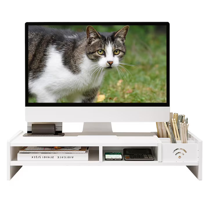 Suport pentru Monitor sau Laptop, Alb, A-156-3