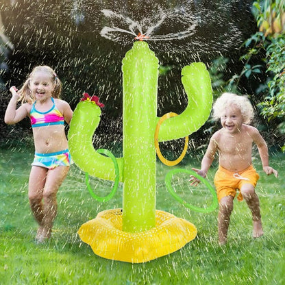 Cactus Gonflabil Stropitor cu Apa pentru Gradina, Joaca de Vara Copii, M-122