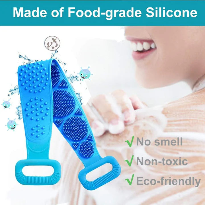Perie de Baie din Silicon pentru Exfoliere si Masaj Corporal, A-177-2