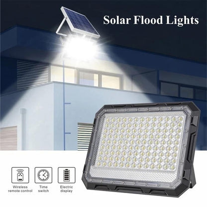 Lampa Solara Stradala de Mare Putere cu Panou Separat, A-157-9