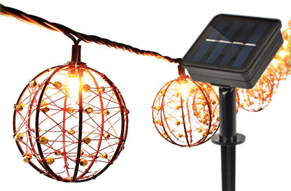 Ghirlanda luminoasa cu incarcare solara 5.4 m — Ambient Modern Pentru Acasă
