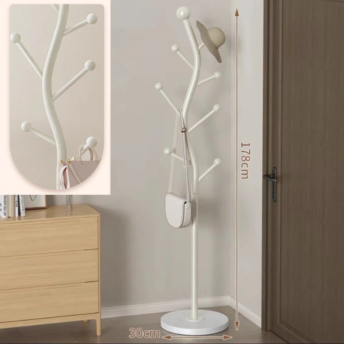 Cuier pentru haine in forma de S 178 x 30 — Confort Practic Pentru Casa Ta