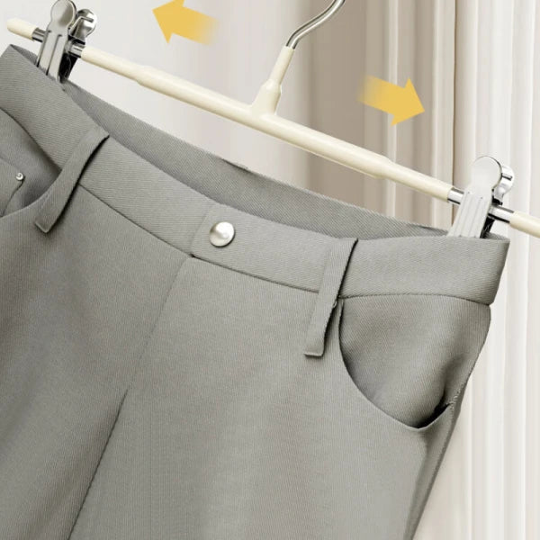 Set 10 umerase cu clips pentru pantaloni 31 x 13 — Confort Practic Pentru Casa Ta