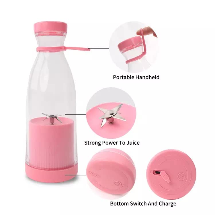 Mini Blender portabil - Smoothie & Shake incarcare usb 6 — Mai Mult Confort în Bucătărie