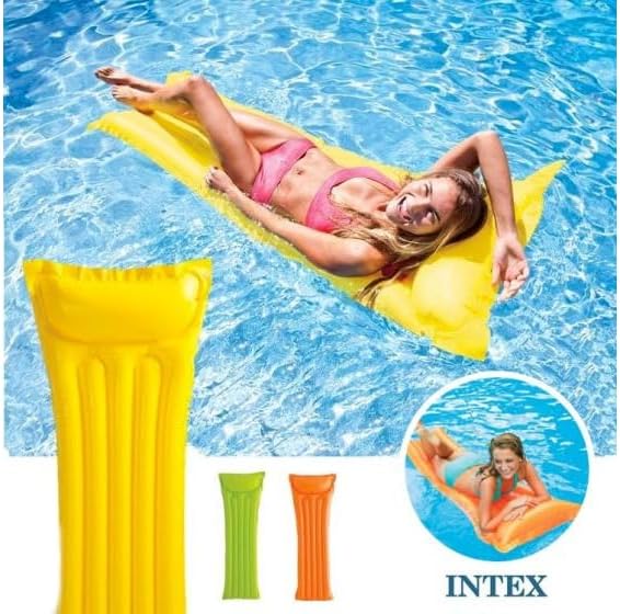 Saltea Gonflabilă pentru Plajă și Piscină, Plută pentru Plutit, Model Asortat