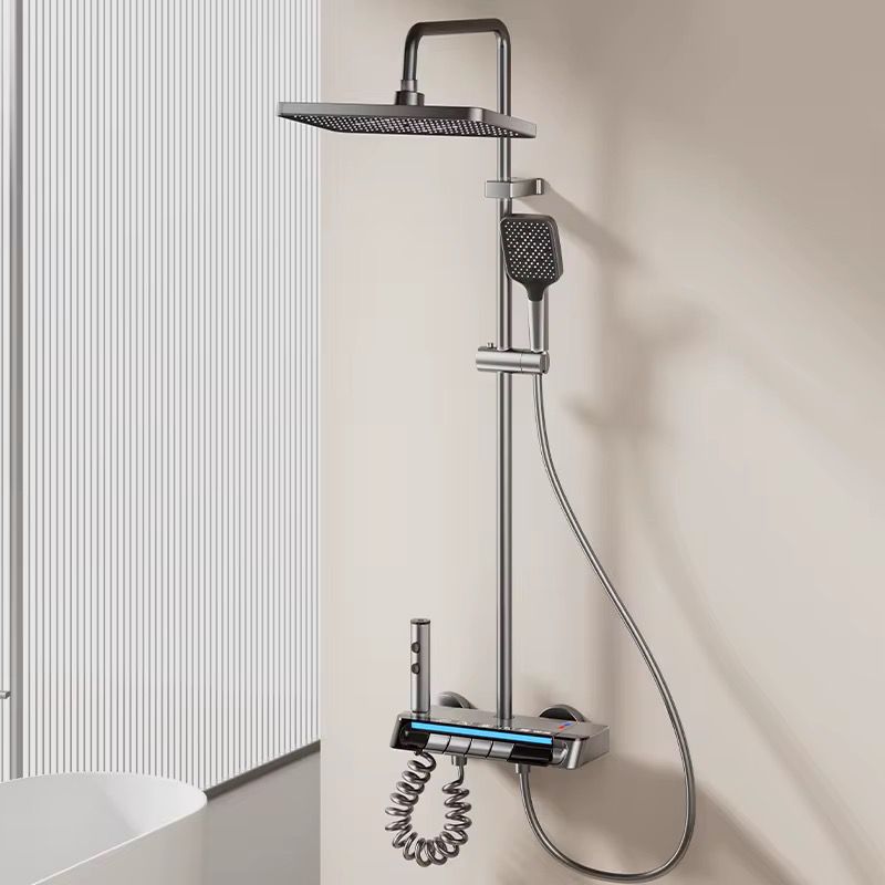 Set Dus Termostatic cu Afisaj Digital si Butoane Piano – — Confort Practic Pentru Casa Ta